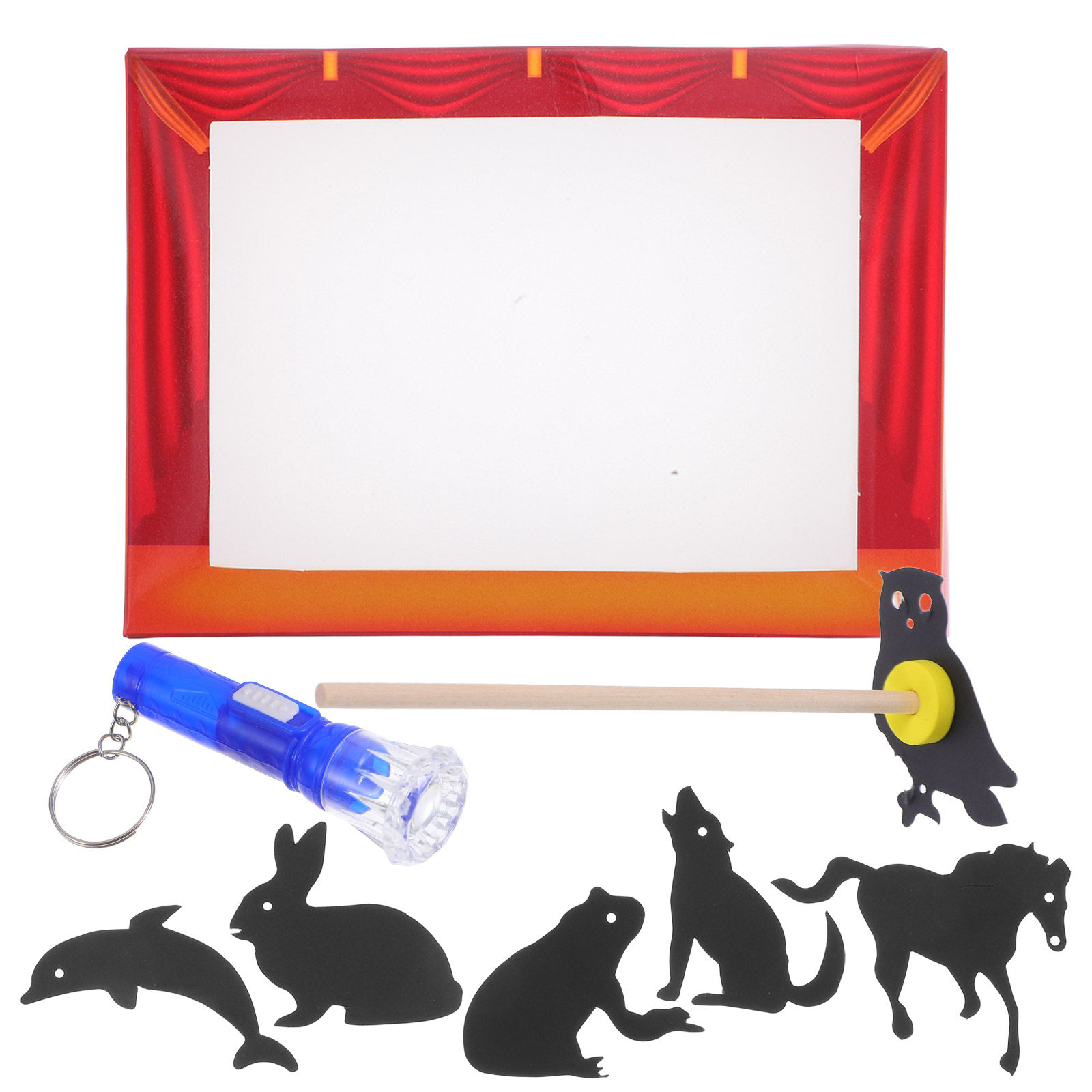 Kids Education Tools - 1Set DIY Chinese Shadow Puppets Kit