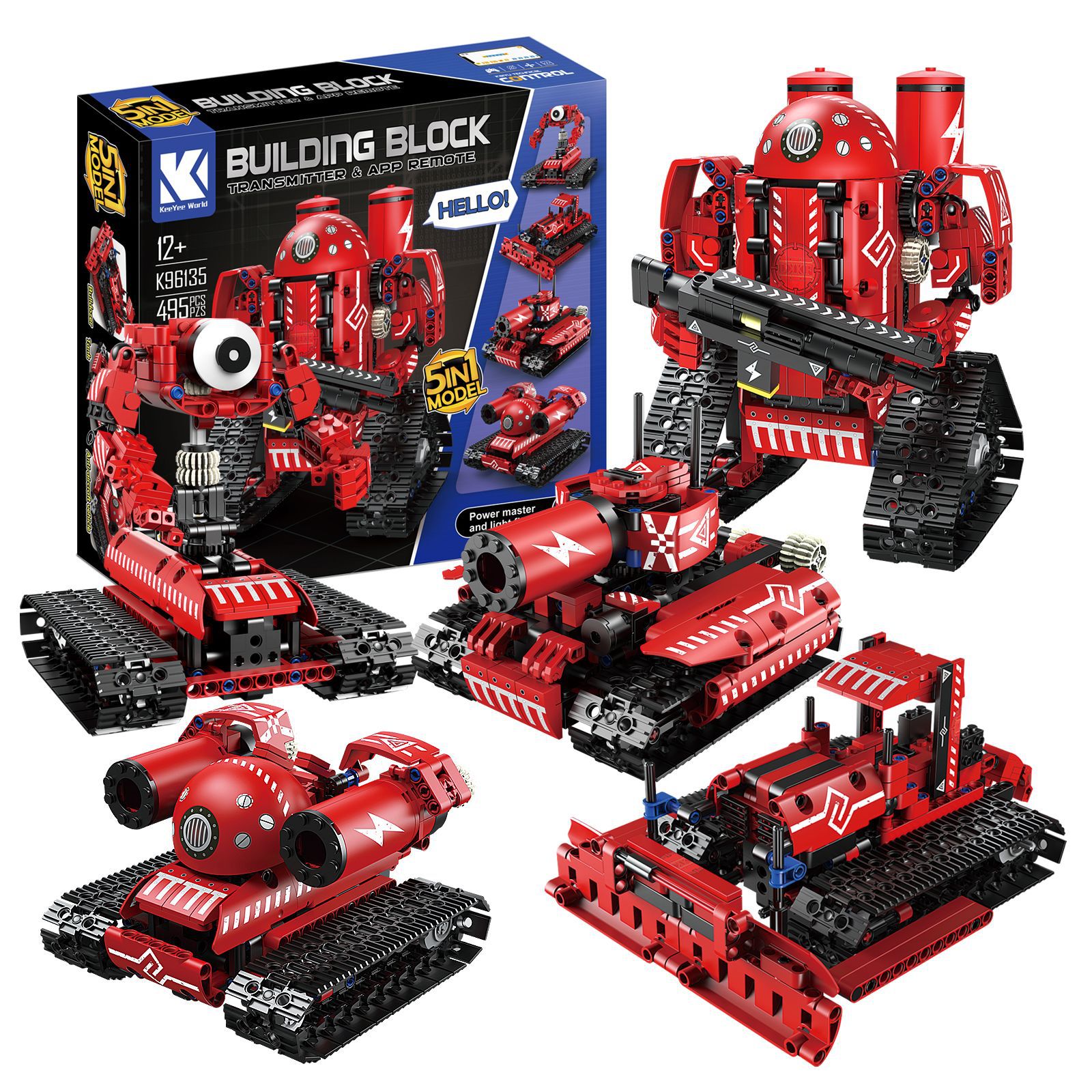 Kids Education Free App - Technical K96135 Intelligent Robot APP Remote