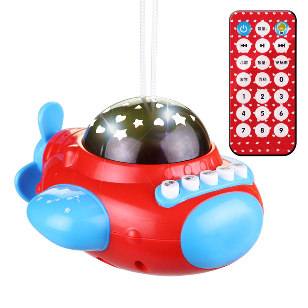 Kids Education Content - Kids Appease Plane Projector Lamp Red