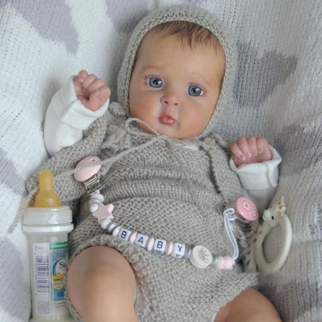 Educational Cartoon For Kids - Reborn Doll Silicone Cloth Body Newborn