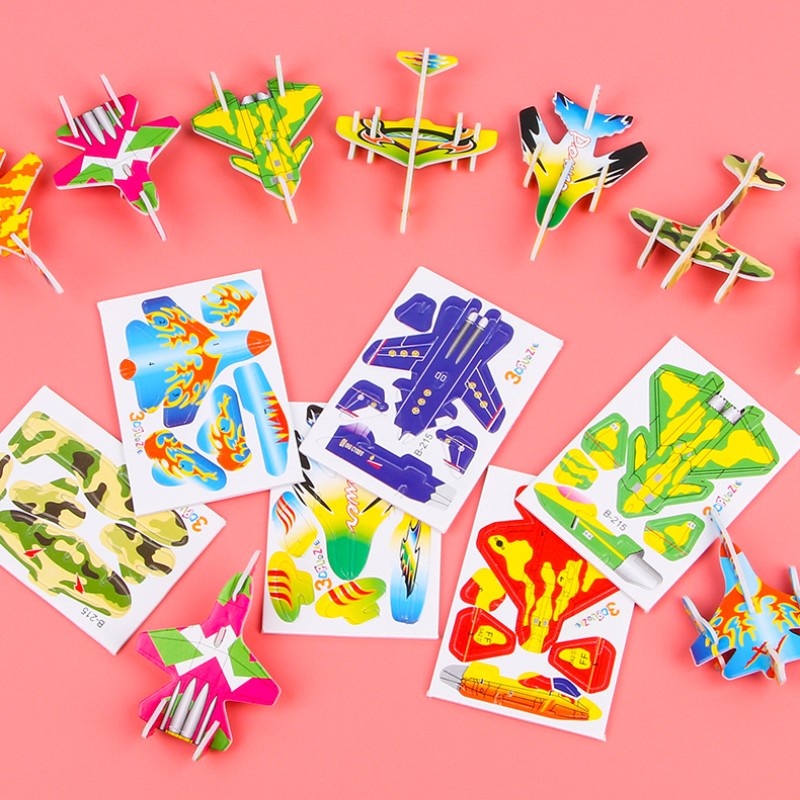 10pcs Creative Cute Paper Plan - огляд і ціна Educational Cartoon For Kids