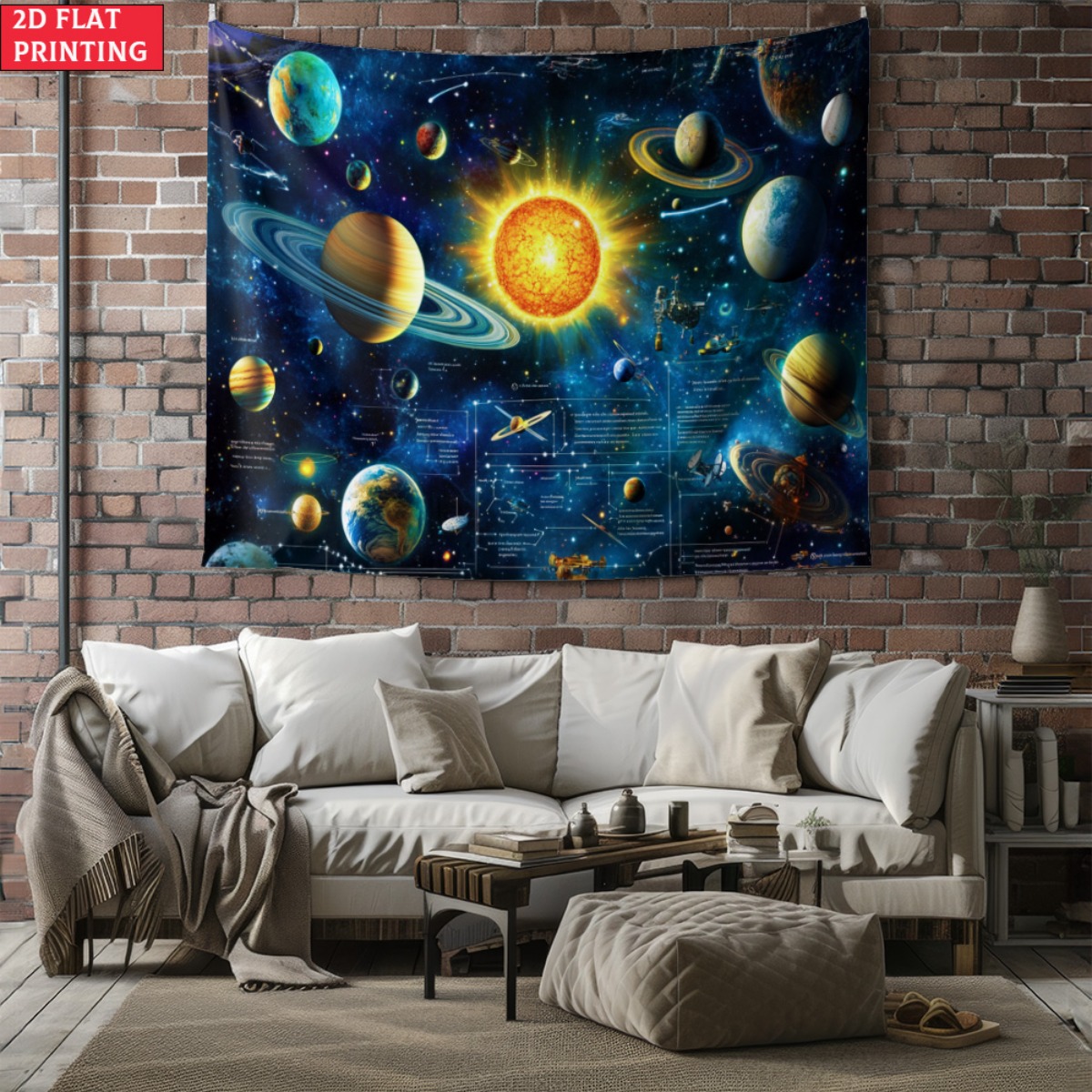 unframed Solar system planet t - огляд і ціна Kids Educational Poster