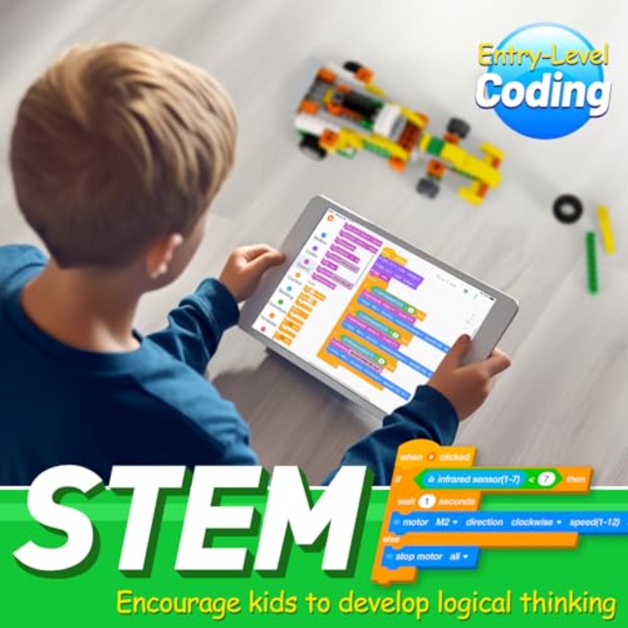 STEM educational robot buildin - огляд і ціна Kids Education Free App