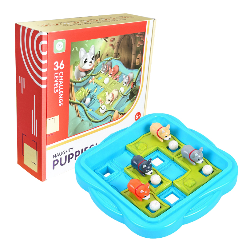 Board Game Naughty Puppies Chi - огляд і ціна Educational Cartoon For Kids