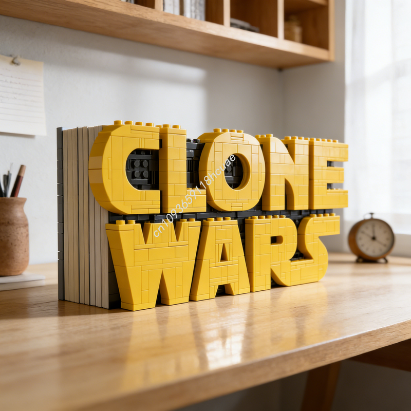 742pcs MOC Clone Wars Logo Sta - огляд і ціна Kids Education Logo