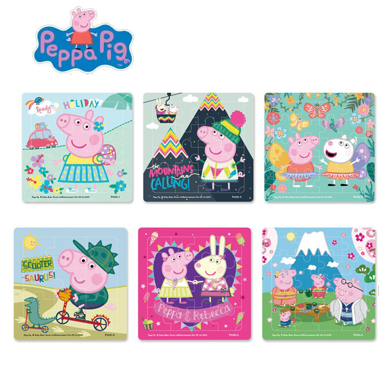 Peppa pig Figures MINI Jigsaw  - огляд і ціна Educational Cartoon For Kids