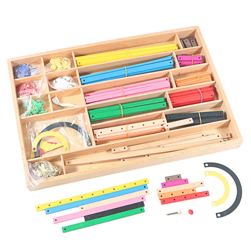 Montessori Geometric Sticks Bo - огляд і ціна Kids Education Tools