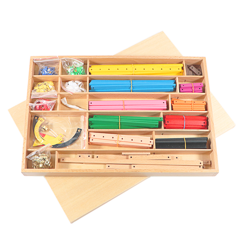 Montessori Geometric Sticks Bo - огляд і ціна Kids Education Tools