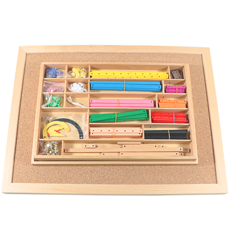 Montessori Geometric Sticks Bo - огляд і ціна Kids Education Tools