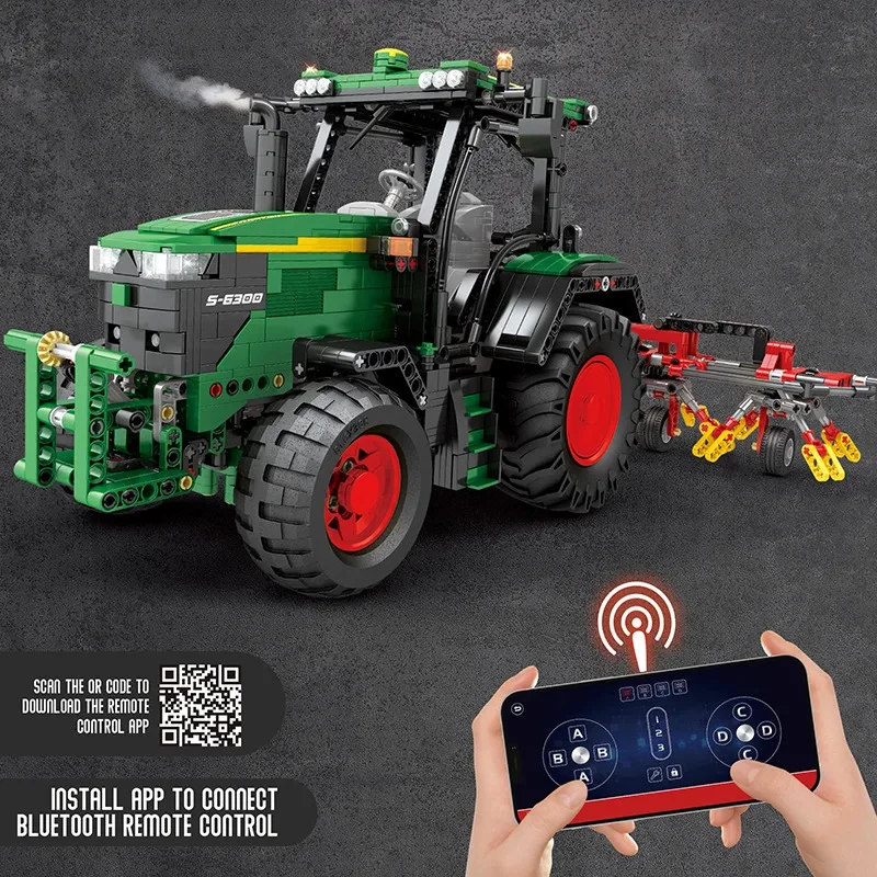1664PCS Agricultural Tractor B - огляд і ціна Kids Education Free App