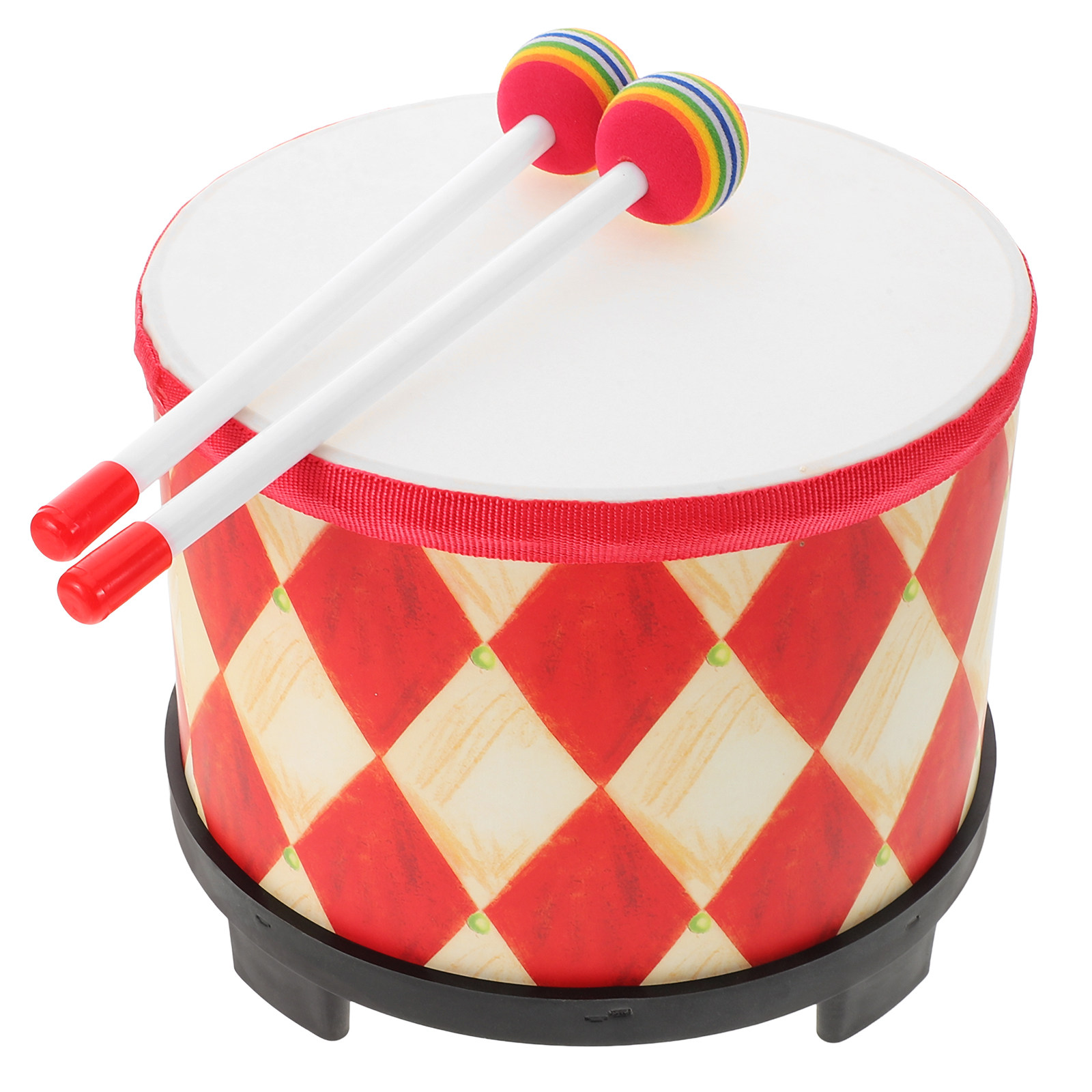 Kids Hand Drum Wooden Red Tom  - огляд і ціна Kids Education Tools