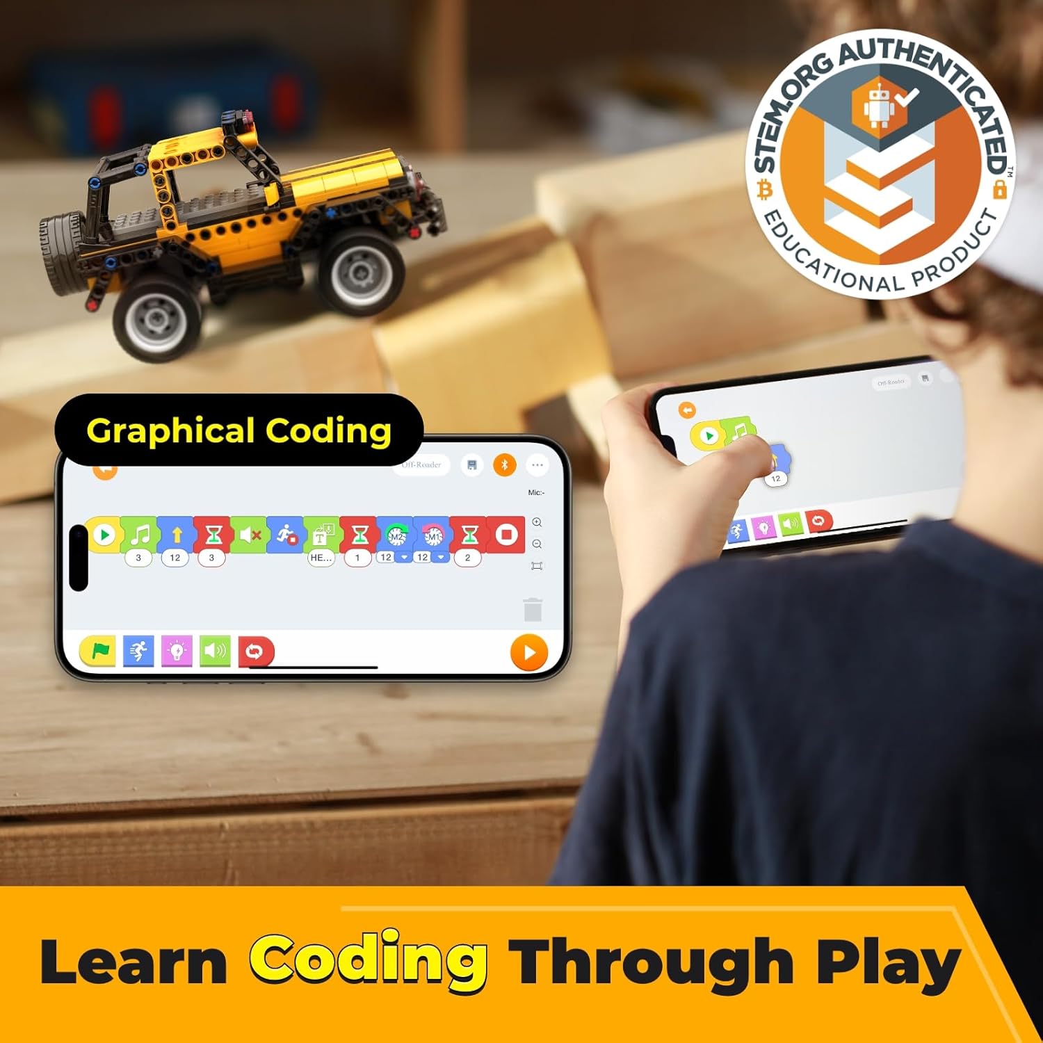 Apitor Robot R 4-in-1 STEM Bui - огляд і ціна Kids Education Free App