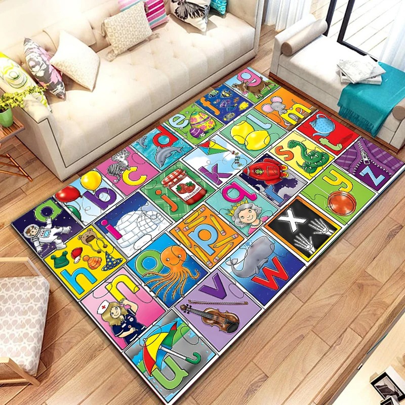 Alphabet Learning Carpet Mat R - огляд і ціна Kids Education Alphabet Numbers