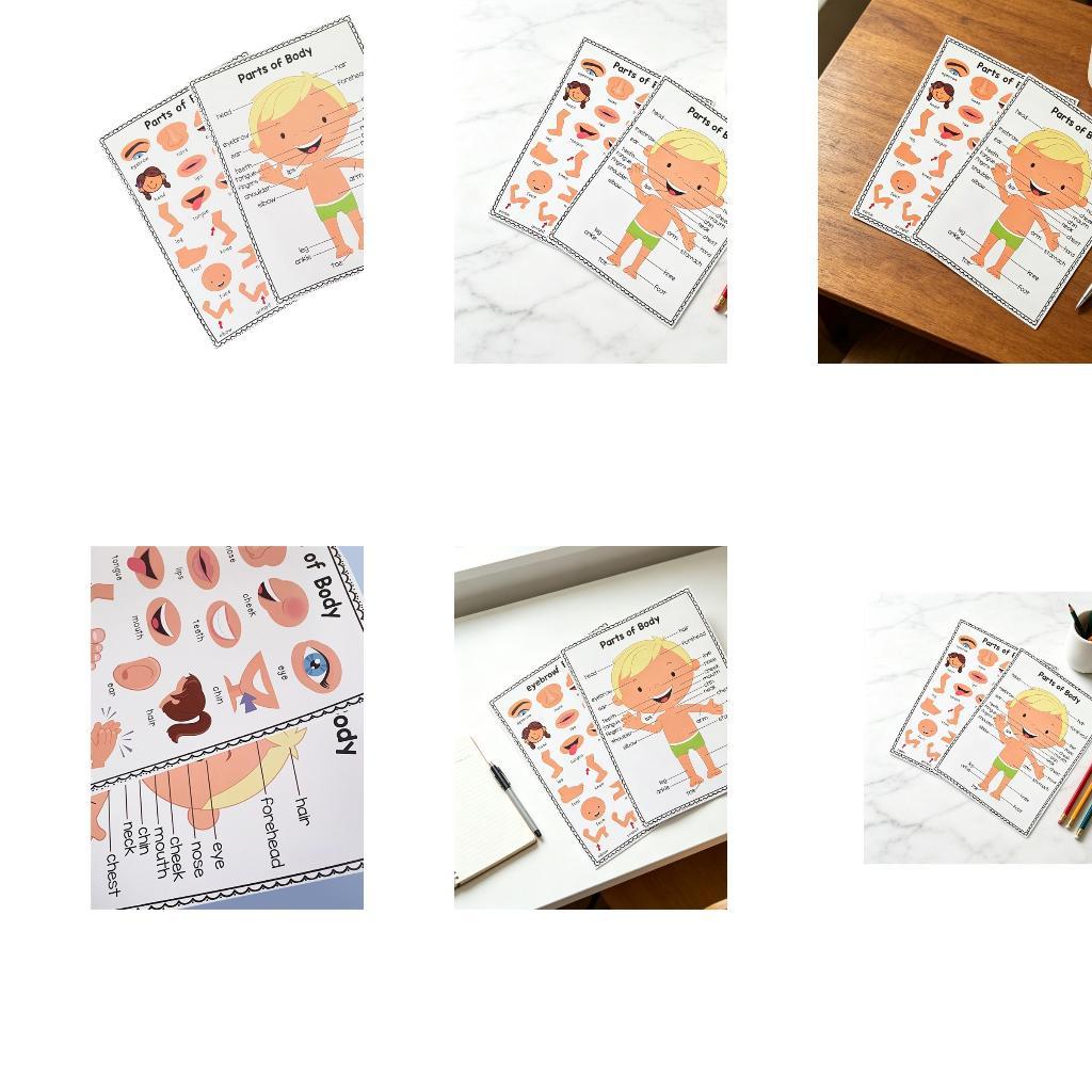 Colorful Educational Poster Te - огляд і ціна Kids Educational Poster