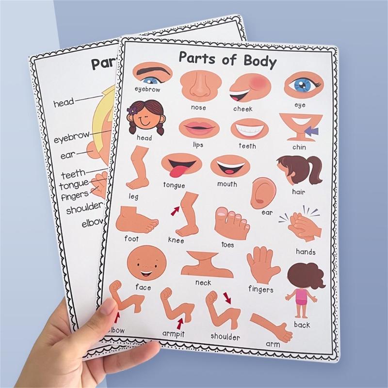 Colorful Educational Poster Te - огляд і ціна Kids Educational Poster