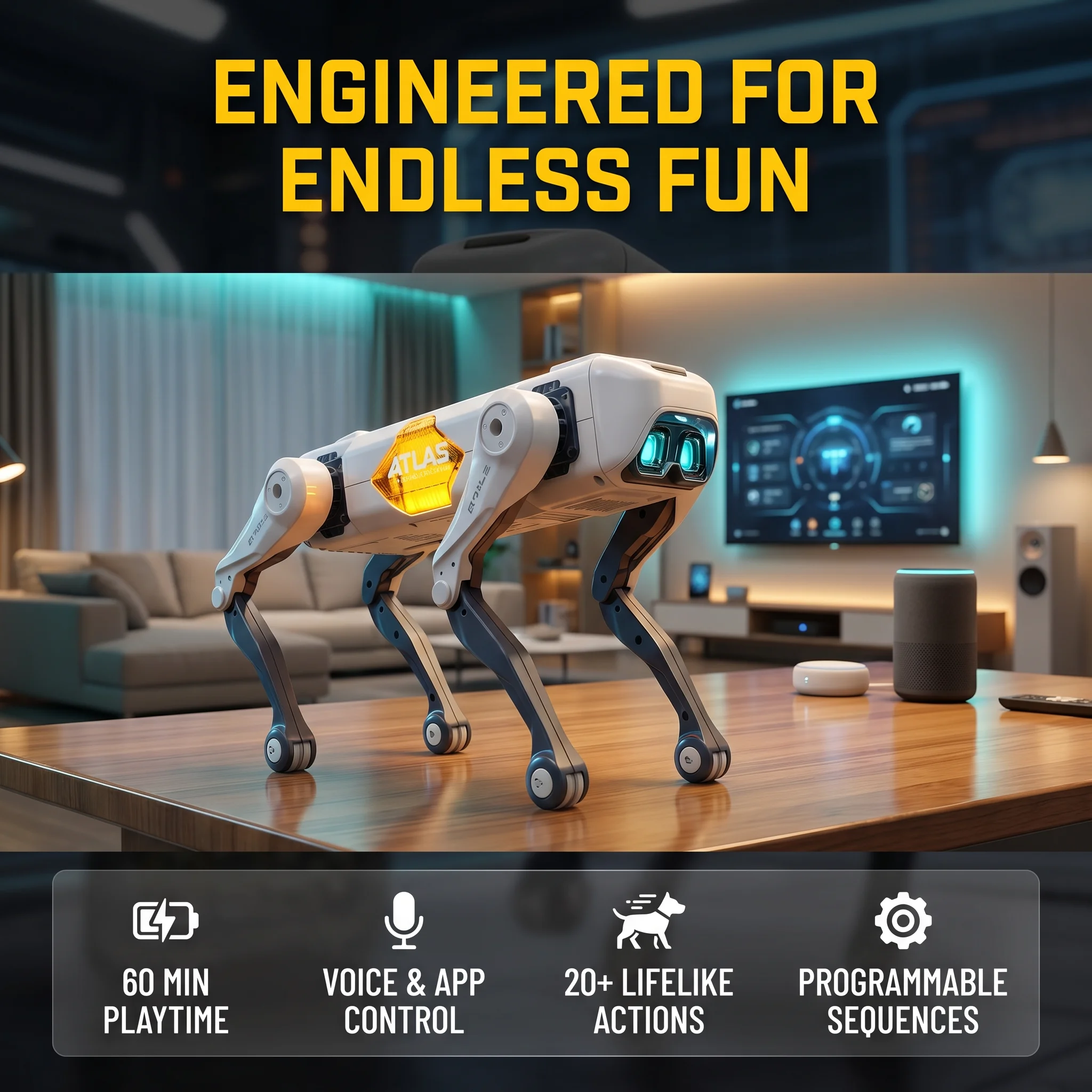AI Smart Robot Dog, Voice & AP - огляд і ціна Kids Education Free App