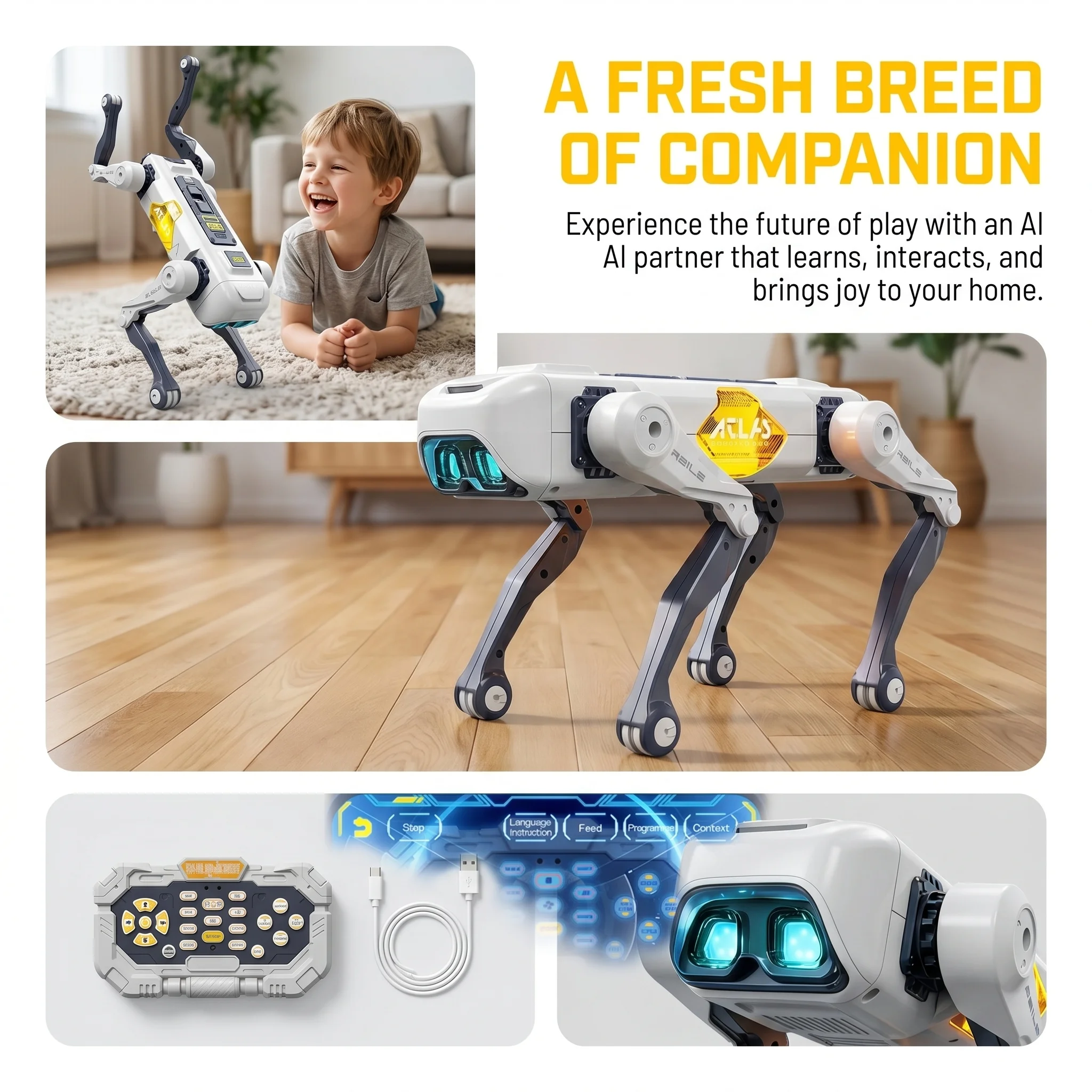 AI Smart Robot Dog, Voice & AP - огляд і ціна Kids Education Free App