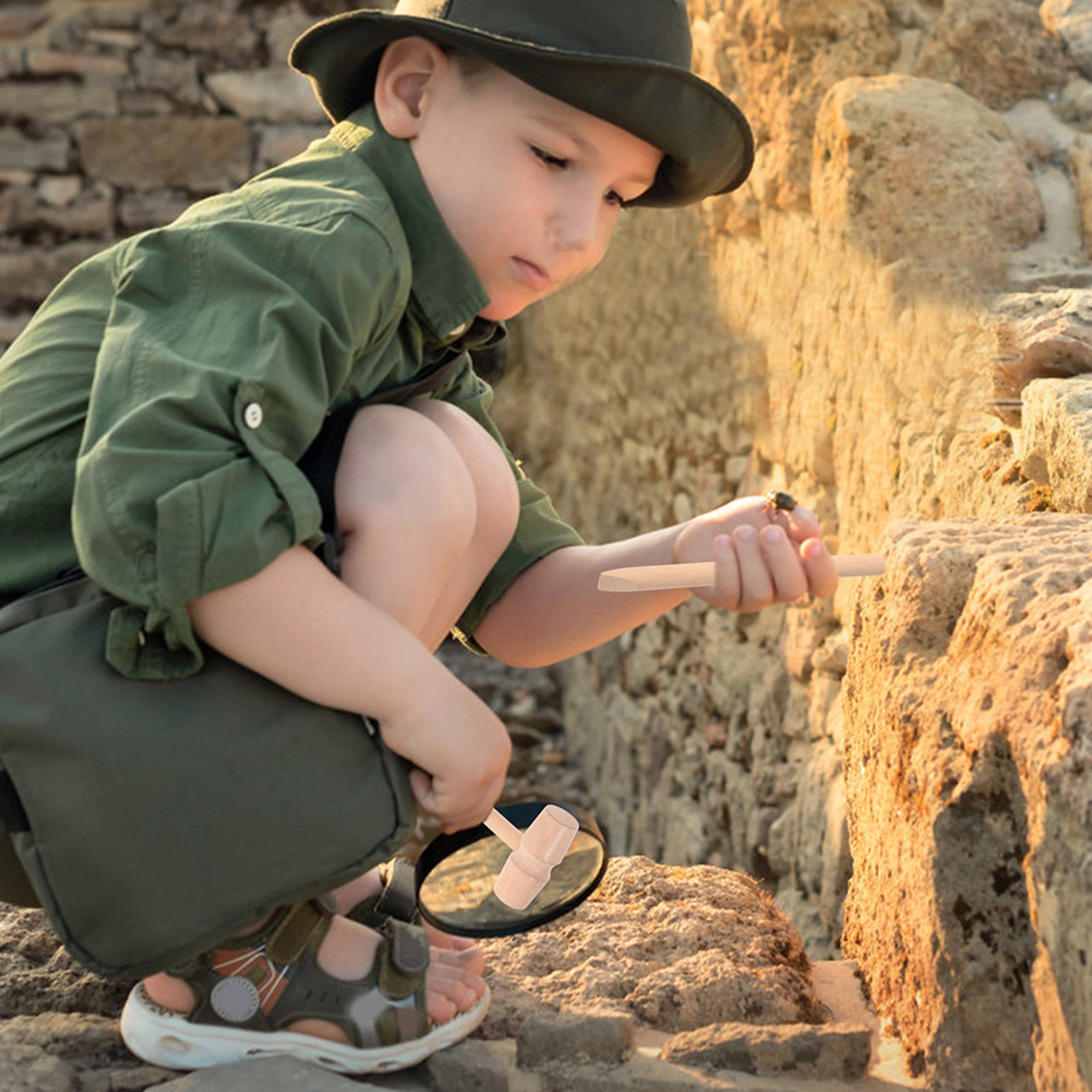 1Set Kids Excavation Tool Kit  - огляд і ціна Kids Education Tools