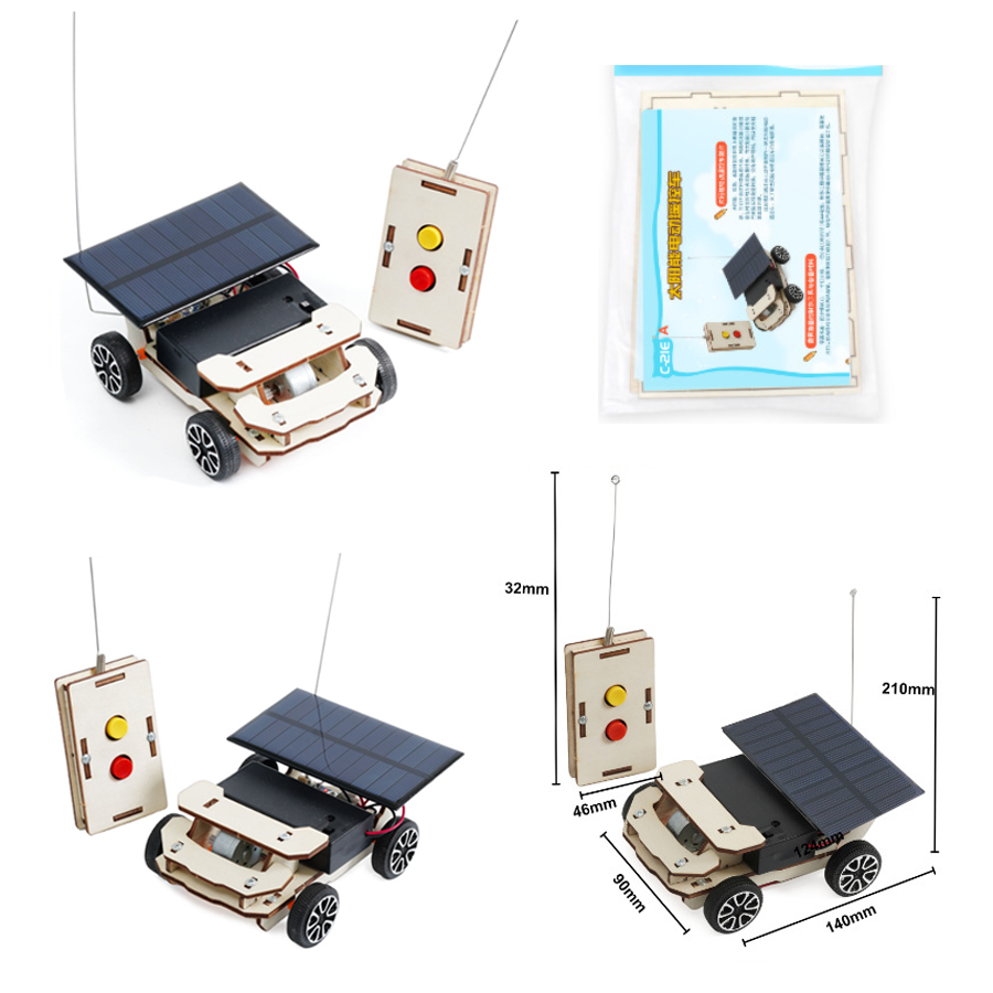 DIY Remote Solar Car Model Tec - огляд і ціна Kids Education Tools
